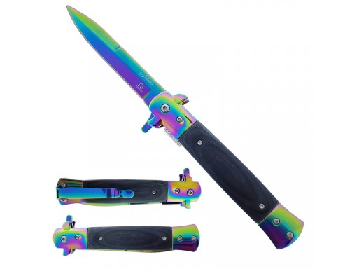 Falcon 9" Spring Assisted Pocket Knife KS6008RBW